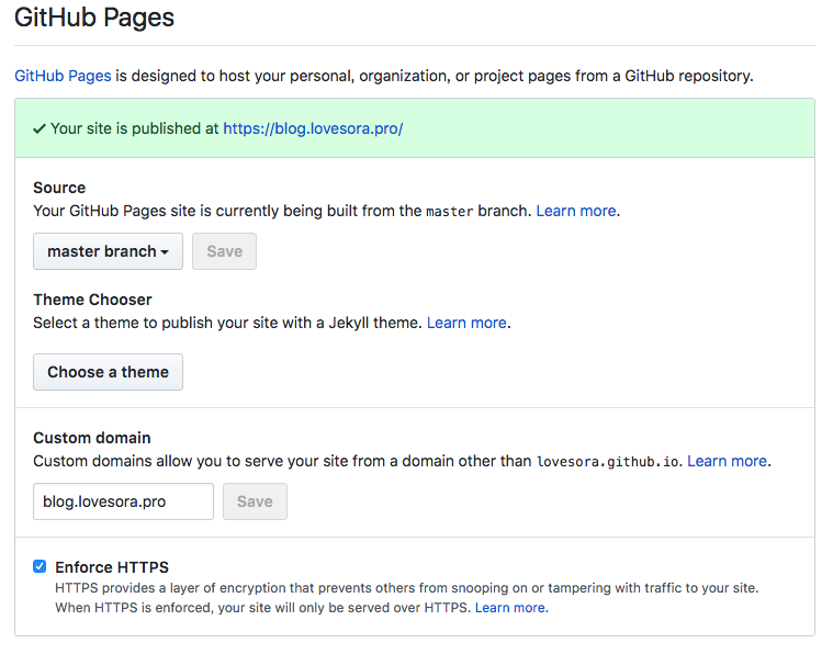 github pages